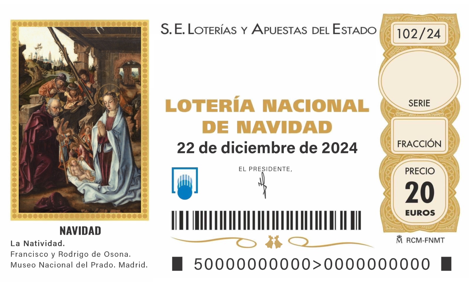 Lotería de Navidad 2024